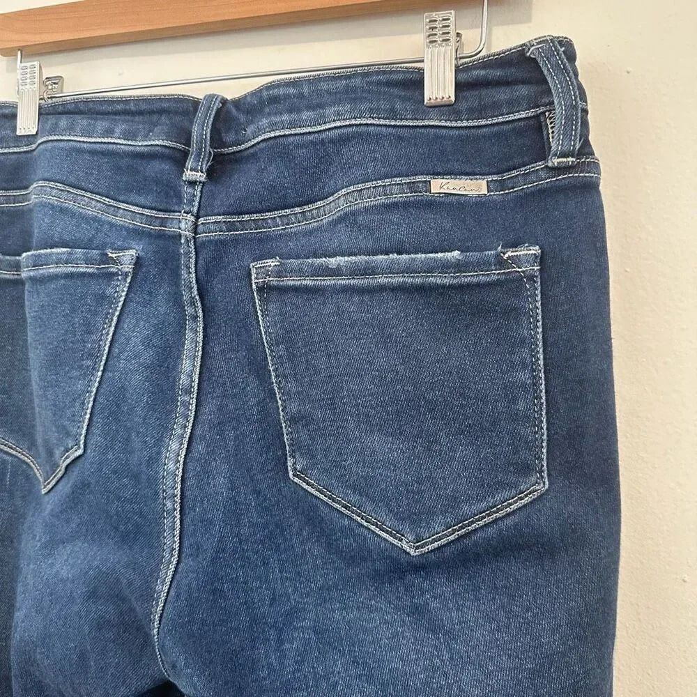KanCan Dark Blue Ankle Jeans - Picture 4 of 5